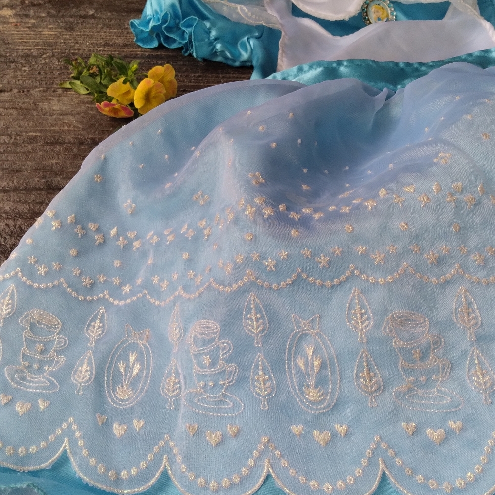 Disney Embroidered Alice in Wonderland Dress